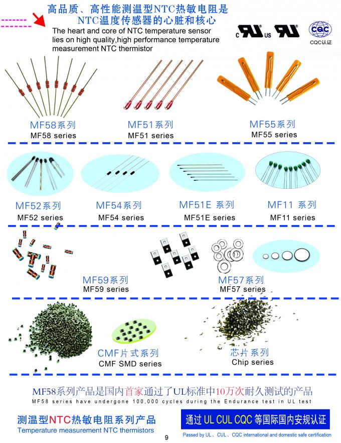 Temperaturfühler Lithium-Batterie-Temperaturüberwachungs-Modul-Ring Lug Threads NTC