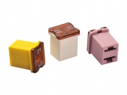 Hoher Ampere weiblicher Rosa FLF 30 des Beendigungs-langsamer Schlag-schmelzbares Selbstsicherungseinsatz-32V 30A für Japanisch-entworfene Fahrzeuge