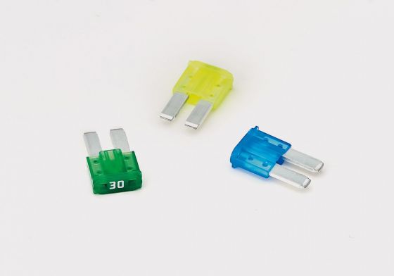 Grün niedriges hinteres Profil-Mikro-Selbstauto-Mini Blade Fuses 30A 58V für Infiniti Subaru Acura Mazda Automobil