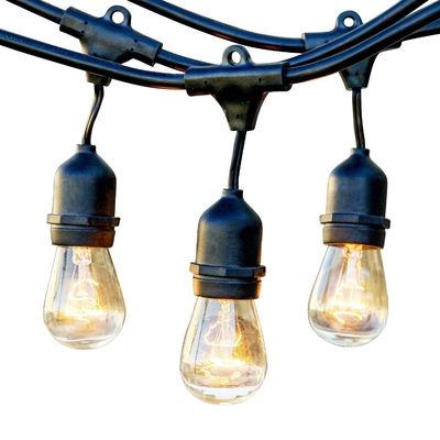 Birnen-Ketten-Lichter S14 LED im Freien, Ketten-Lichter der Handelsklasse-LED